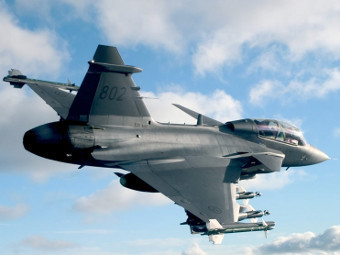 Saab JAS 39 Gripen. Фото с сайта defenseindustrydaily.com