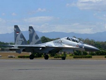 Су-30МК2 ВВС Индонезии. Фото с сайта thejakartapost.com