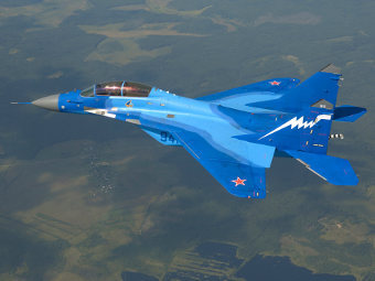 Российский истребитель МиГ-29, закупленный ВВС Индии. Фото пресс-службы "МиГ"