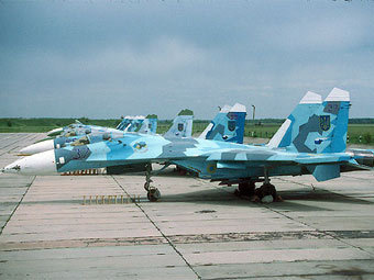 Су-27. Фото пользователя marianivka с сайта panoramio.com