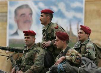 Ливанские военнослужащие. Фото с сайта armyrecognition.com