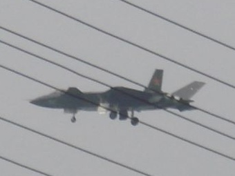 Второй полет J-20. Фото с форума sinodefenceforum.com