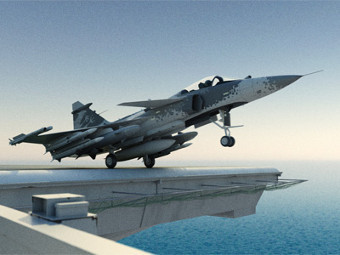 Sea Gripen. Изображение с сайта saabgroup.com