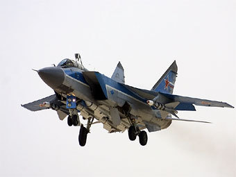 МиГ-31. Фото пресс-службы корпорации МиГ