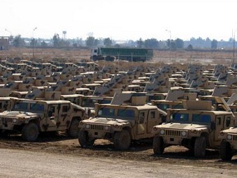 HMMWV в Ираке. Фото с сайта warnewsupdates.blogspot.com