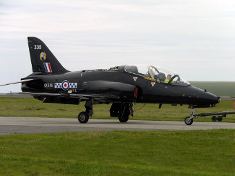 BAE Hawk T1 ВВС Великобритании. Фото с сайта planesandchoppers.com