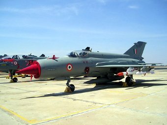 Истребитель МиГ-21 ВВС Индии. Фото с сайта airforce-technology.com