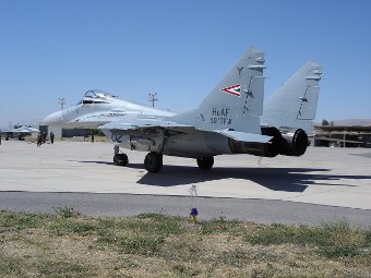 МиГ-29 ВВС Венгрии. Фото с сайта primeportal.net