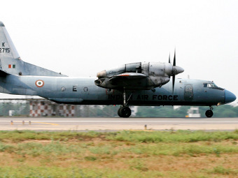 Ан-32 ВВС Индии. Фото пользователя Sushank Gupta с сайта airliners.net