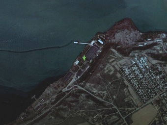 Испытательная база противолодочного торпедного оружия. Снимок Google Maps