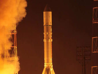 Запуск ракеты-носителя со спутником "Космос-2473". Фото пресс-службы Роскосмоса