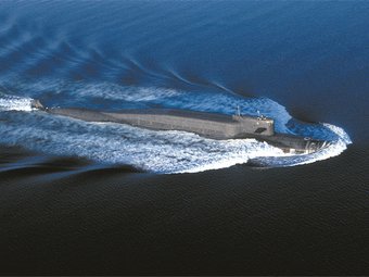 Подводный крейсер с ракетами. Фото с сайта ГРЦ имени Макеева
