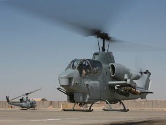 AH-1W Корпуса морской пехоты США. Фото с сайта aircav.net