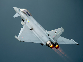 Eurofighter Typhoon ВВС Великобритании. Фото с сайта eurofighter.com