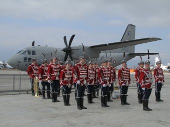 Церемония передачи C-27J Болгарии. Фото с сайта alenia-aeronautica.it