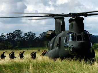 CH-47D сухопутных войск Австралии. Фото с сайта boeing.com